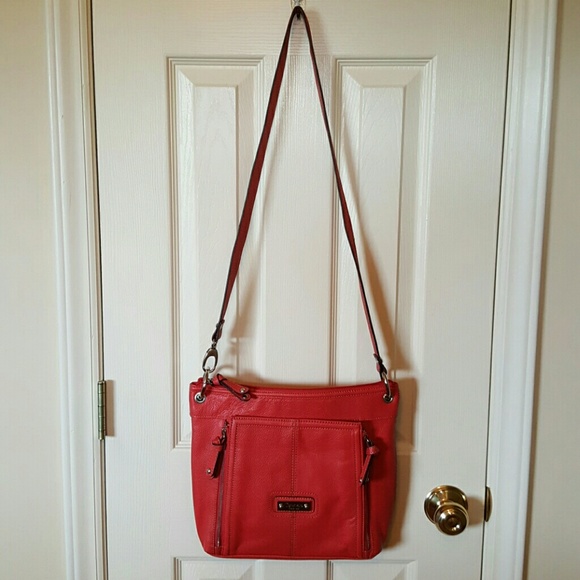 real leather tignanello crossbody